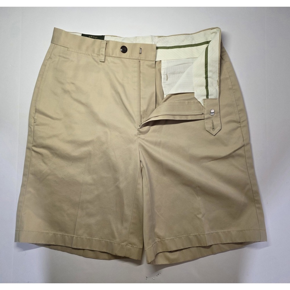 Orvis Mens Size‎ 32 Beige Chino Shorts